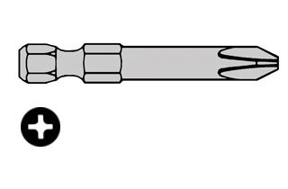 1/4" Hex Phillips Power Bits